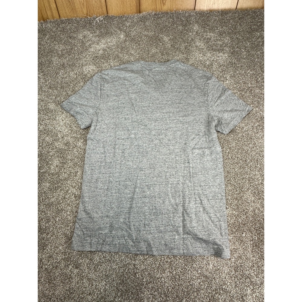 Polo‎ Ralph Lauren Shirt Mens Size Small Heather Gray Short Sleeve Cotton Casual - Picture 7 of 9